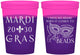 Custom Mardi Gras 16 oz Color Changing Cups - Nola New Orleans | 190006