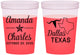 Custom Wedding 16 oz Color Changing Cups - Texas | 192