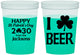 Custom St Patricks Day 16 oz Color Changing Cups - Clover Irish | 200003