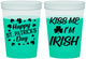 Custom St Patricks Day 16 oz Color Changing Cups - Kiss Me I Am Irish | 200018