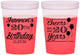 Custom Birthday 16 oz Color Changing Cups - Cheers To 20 Years | 20004