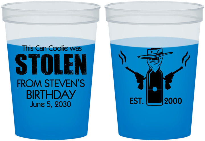 Custom Birthday 16 oz Color Changing Cups - 30th | 20007