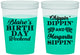 Custom Birthday 16 oz Color Changing Cups - Chippin Dippin Sippin | 20008