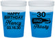 Custom Birthday 16 oz Color Changing Cups - 30 And Thirsty | 20014