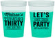 Custom Birthday 16 oz Color Changing Cups - 30th | 20017