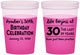 Custom Birthday 16 oz Color Changing Cups - 30th The Last 29 Years | 20019