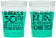 Custom Birthday 16 oz Color Changing Cups - 30th Three Decades Of Fun | 20020