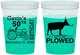Custom Birthday 16 oz Color Changing Cups - 50th Lets Get Plowed | 20037
