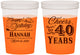 Custom Birthday 16 oz Color Changing Cups - 40th | 20042
