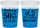 Custom Birthday 16 oz Color Changing Cups - 50th | 20052