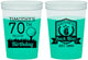 Custom Birthday 16 oz Color Changing Cups - 70th Golf | 20061
