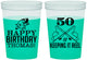 Custom Birthday 16 oz Color Changing Cups - 50th Keeping It Reel | 20066