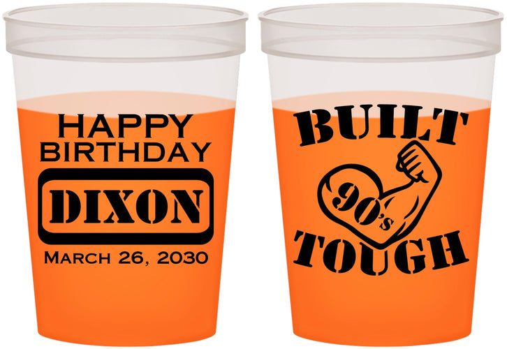 Custom Birthday 16 oz Color Changing Cups - Built Tough | 20078