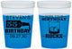 Custom Birthday 16 oz Color Changing Cups - 55th | 20090