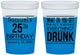 Custom Birthday 16 oz Color Changing Cups - 25th | 20094