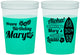 Custom Birthday 16 oz Color Changing Cups - 30th Hawaii | 20136