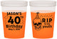 Custom Birthday 16 oz Color Changing Cups - 40th Rip Youth | 20141