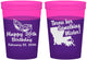 Custom Birthday 16 oz Color Changing Cups - 30th Mardi Gras | 20146