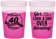 Custom Birthday 16 oz Color Changing Cups - 40th | 20153