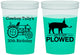 Custom Birthday 16 oz Color Changing Cups - 30th Get Plowed | 20166