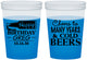 Custom Birthday 16 oz Color Changing Cups - Cheers To Many Years | 20167