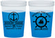 Custom Birthday 16 oz Color Changing Cups - 25th Nautical | 20168