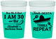 Custom Birthday 16 oz Color Changing Cups - 30th Fiesta Siesta Tequila | 20177