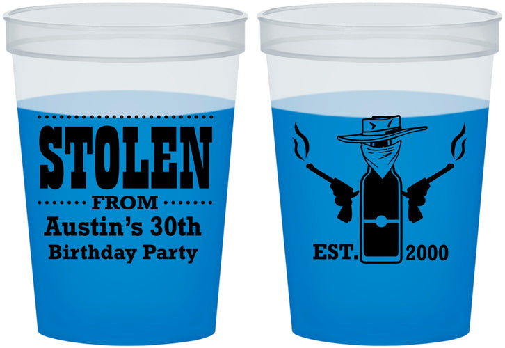 Custom Birthday 16 oz Color Changing Cups - 30th | 20194