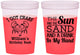 Custom Birthday 16 oz Color Changing Cups - Sun Sand Drink Hand | 20205