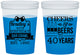 Custom Birthday 16 oz Color Changing Cups - Cheers Beers To 40 Years | 20216