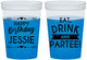 Custom Birthday 16 oz Color Changing Cups - Eat Drink Partee | 20241
