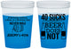 Custom Birthday 16 oz Color Changing Cups - 40th | 20247