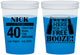 Custom Birthday 16 oz Color Changing Cups - 40th | 20249