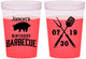 Custom Birthday 16 oz Color Changing Cups - Barbeque Bbq | 20253