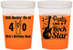 Custom Birthday 16 oz Color Changing Cups - 40th Rock Star | 20266
