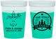 Custom Wedding 16 oz Color Changing Cups - The Hunt Is Over | 203