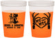 Custom Wedding 16 oz Color Changing Cups - Mr And Mrs Skeleton | 204