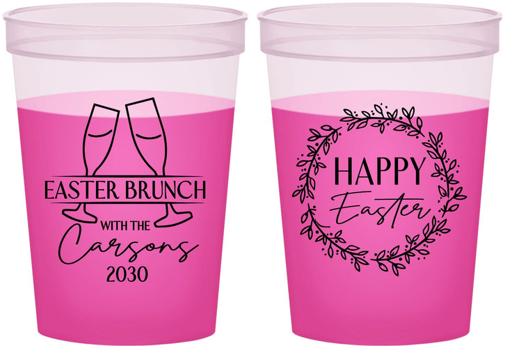 Custom Easter 16 oz Color Changing Cups - Brunch | 210015
