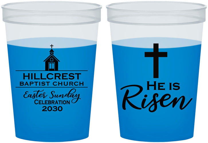 Custom Easter 16 oz Color Changing Cups - Easter Sunday | 210021