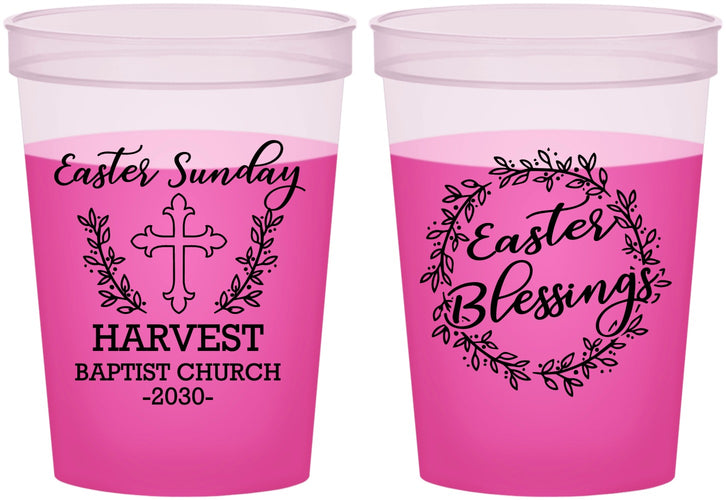Custom Easter 16 oz Color Changing Cups - Easter Sunday Church | 210023