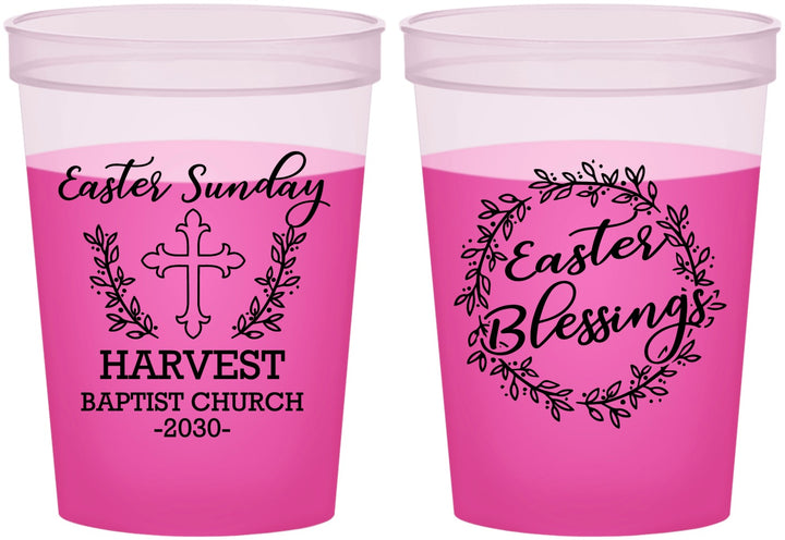 Custom Easter 16 oz Color Changing Cups - Easter Sunday Church | 210023