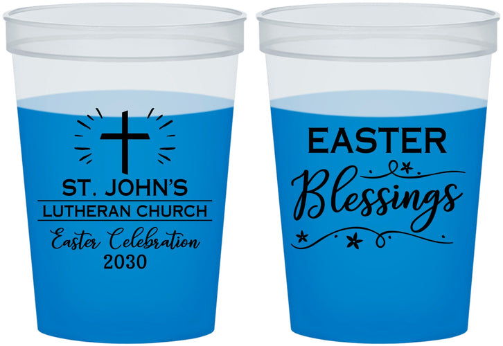 Custom Easter 16 oz Color Changing Cups - Easter Blessings Church | 210029