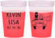 Custom Wedding 16 oz Color Changing Cups - Just Married | 212
