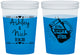 Custom Wedding 16 oz Color Changing Cups - The Hunt Is Over Mason Jar | 218