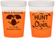 Custom Wedding 16 oz Color Changing Cups - The Hunt Is Over Deer | 220