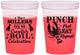 Custom 4th Of July 16 oz Color Changing Cups - Pink Peel Crawfish | 220011