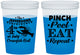 Custom 4th Of July 16 oz Color Changing Cups - Pink Peel Crawfish | 220015
