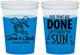 Custom Wedding 16 oz Color Changing Cups - Vows Are Done Cruise | 229
