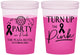 Custom Awareness 16 oz Color Changing Cups - Party In Pink | 230002