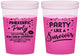 Custom Awareness 16 oz Color Changing Cups - Party Like A Survivor | 230003